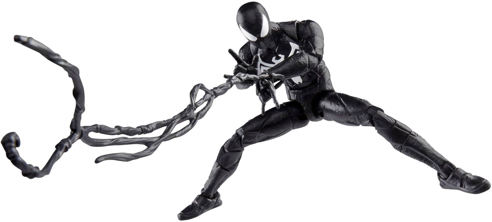 Left. Marvel - Legends Series Gamerverse Peter Parker Black Suit.