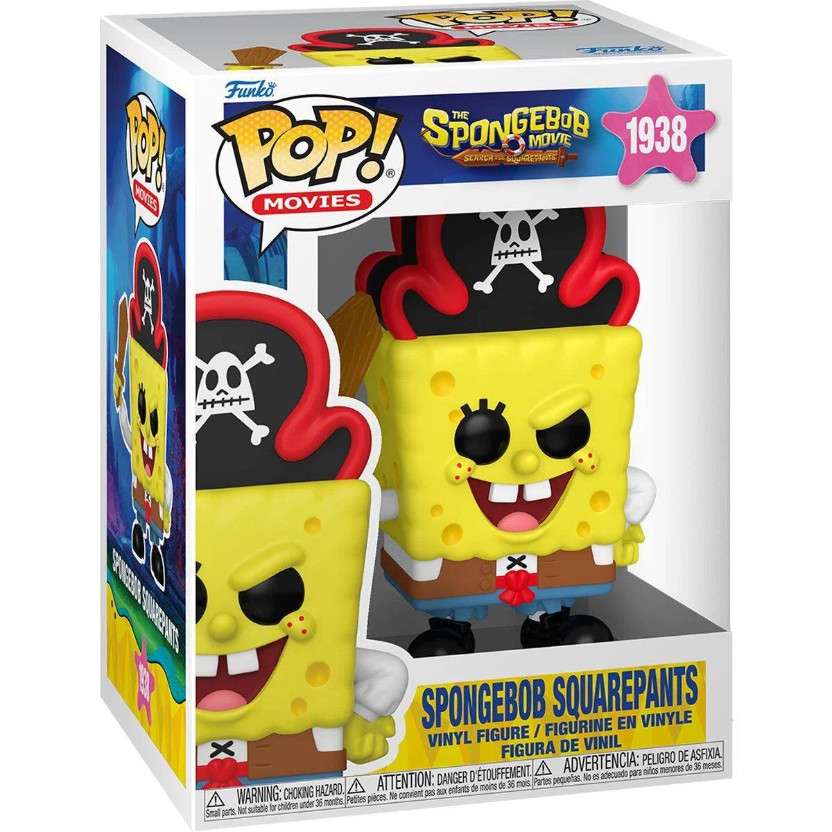 Rp TOkR Funko THE A POP! SPONGEBOB MOVIE 1938 SEAECK HOREVNTS ROVTES MOVIES I PANEEOR SURGANT SPONGEBOB SQUAREPANTS EN VINYLE FIGURE / FIGURINE VINYL DE VINIL FIGURA PELIGRO DEASFIXIA D'TOUFFEMENT. A ADVERTENCIA: para nios menores de 3 meses ATTENTION: DANGER pequeras. NO d adecuado A de 36 mois. Partes HAZARD. entants de moins WARNING: CHOKING Ne convient pes ax 3 months Pettes pieces. br chilcren under Smal parts Not sutable

Funko POP! MOVIES

THE SPONGEBOB MOVIE
SEARCH FOR BUDDY PANTS

1938

SPONGEBOB SQUAREPANTS
VINYL FIGURE / FIGURINE EN VINYLE
FIGURA DE VINIL

WARNING: CHOKING HAZARD
ATTENTION: PELIGRO DE ASFIXIA
ADVERTENCIA: PEQUEÑAS PIEZAS, NO ES ADECUADO PARA NIÑOS