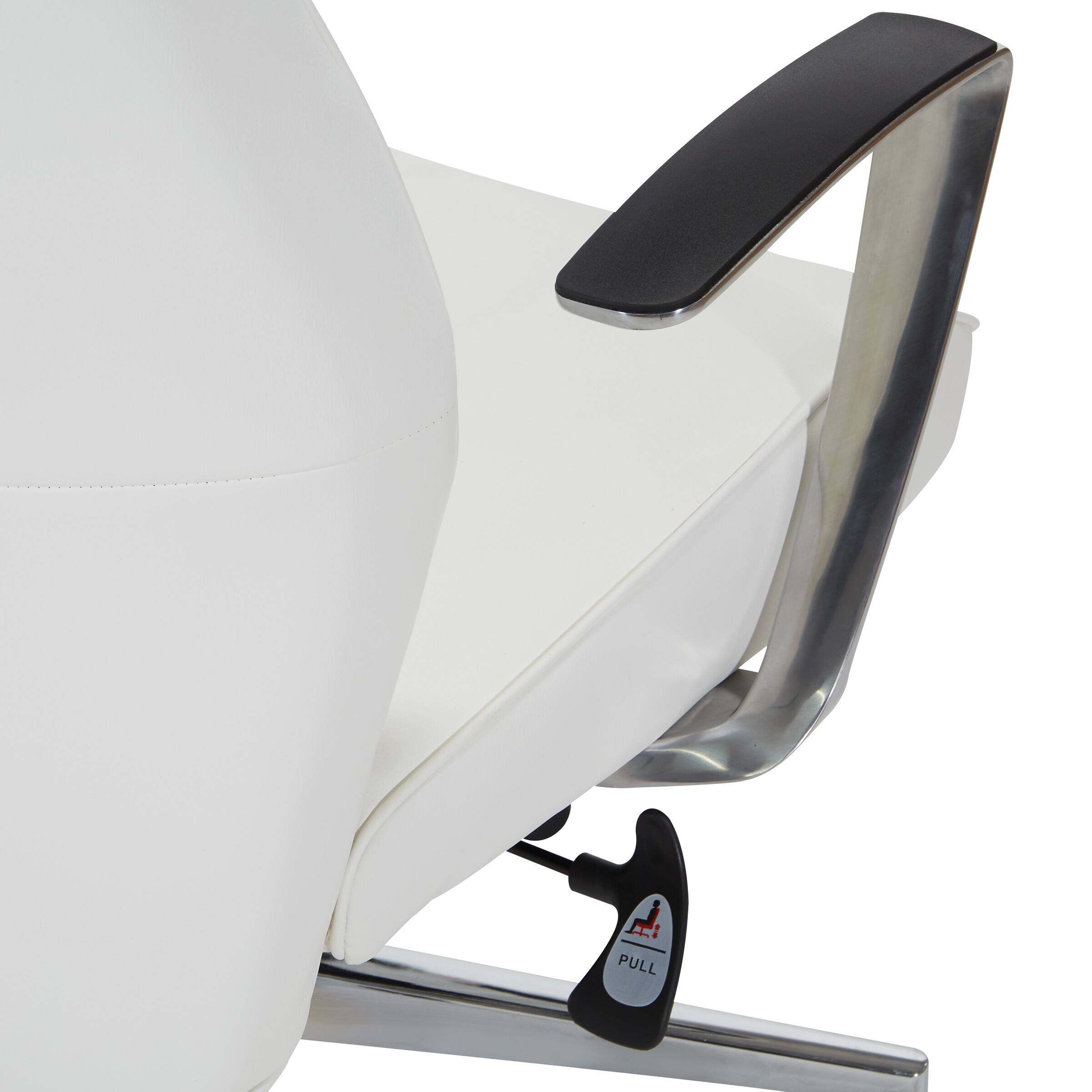 Alt View 2. Office Star Products - High Back Office Chair - Dillon Snow Fabric.