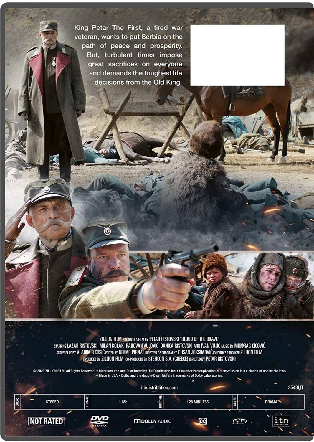 Alt View 1. Blood of the Brave   - DVD.