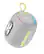 Front. Tronsmart - T8 Mini Ultra-Portable Bluetooth Speaker, 16W Big Bass, 360° Sound, IPX7 Waterproof, 20H Playtime, Custom EQ & Light - Gray.
