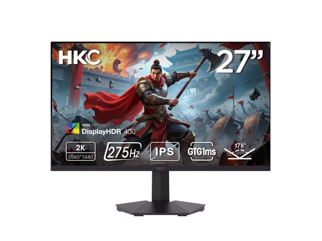 C 27" VESA CERTIFIED DisplayHDR 400 2K 2560 1440 275Hz IPS GTG1ms 178°
