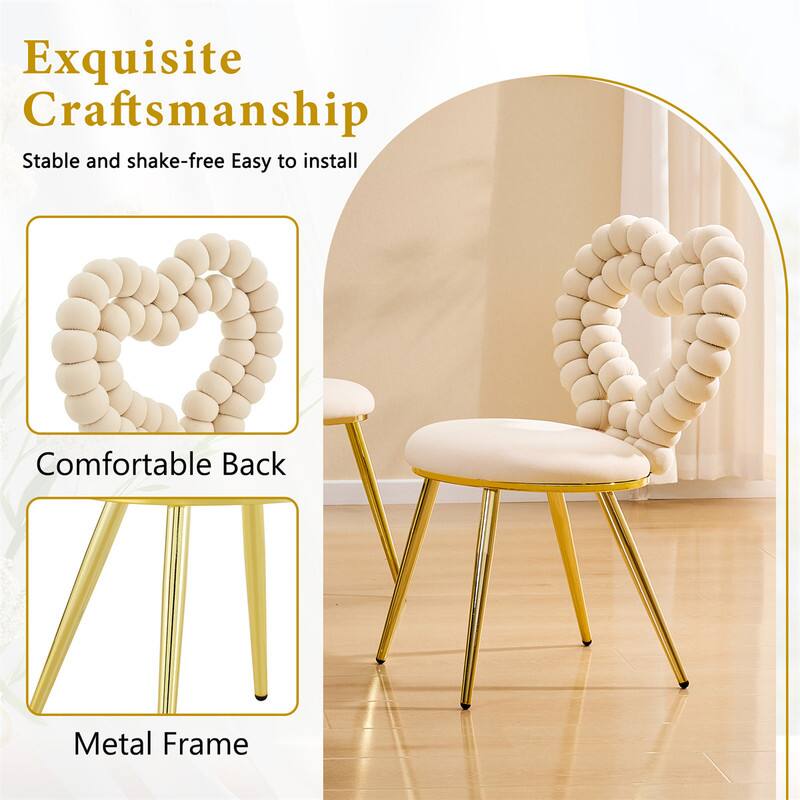 Exquisite Craftsmanship  
Stable and shake-free  
Easy to install  
Comfortable Back  
Metal Frame