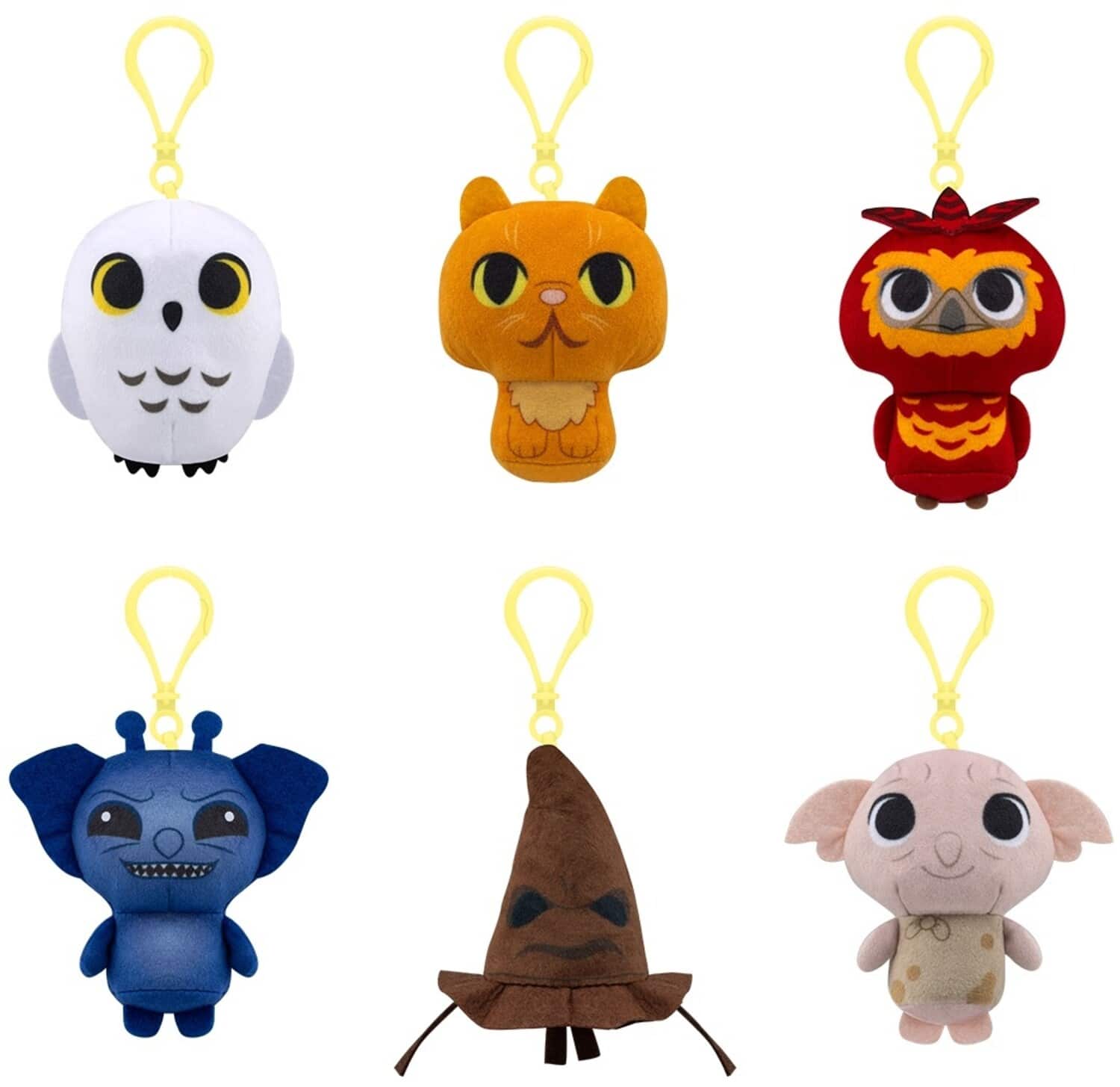 Funko Plush Keychain Mystery Mini: Harry Potter (One Random Mystery Mini Figure Per Purchase) - COLLECTABLES - Multicolor