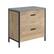 Front. Sauder - Market Commons 2-Drawer Lateral File Cabinet - Prime Oak.