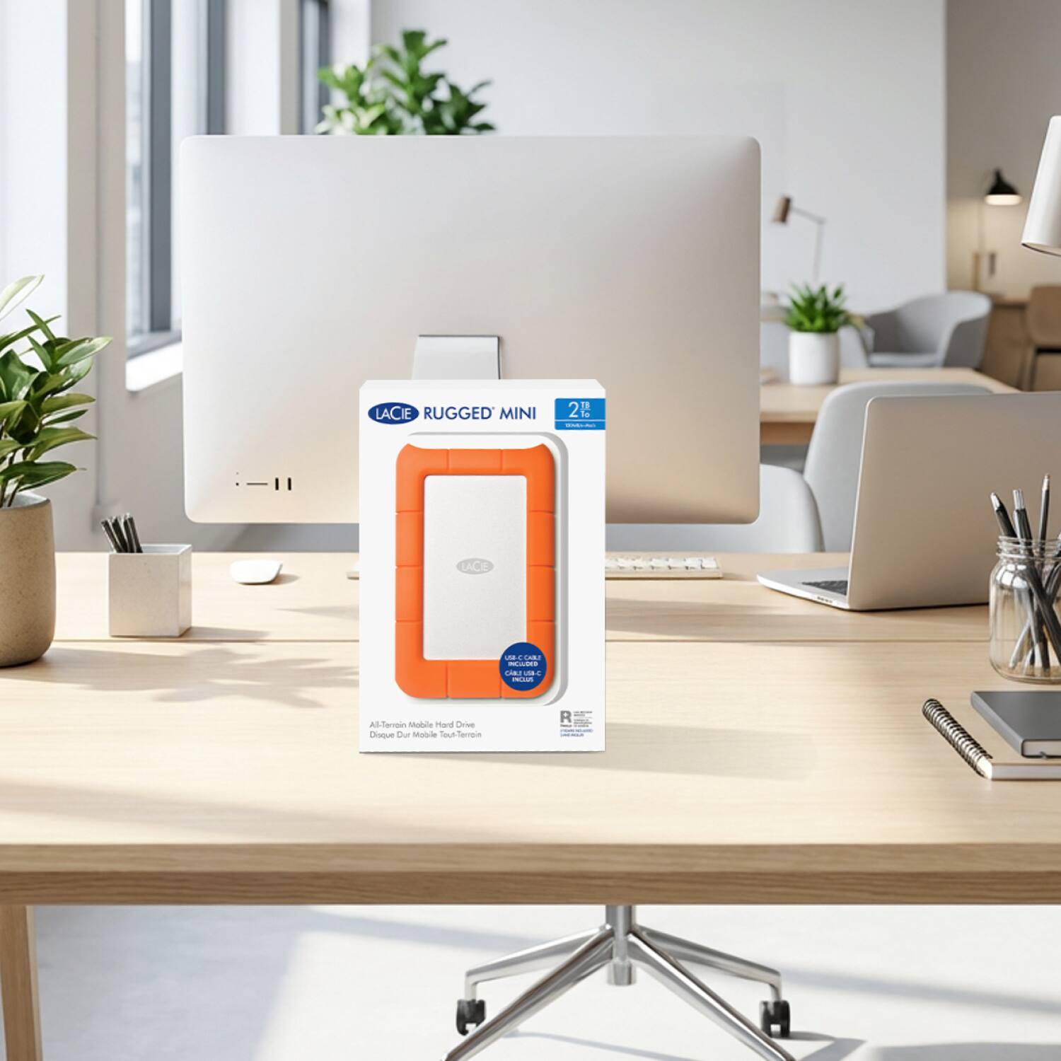 LACIE RUGGED MINI 2 TB

All-Terrain Mobile Hard Drive

Disque Dur Mobile Tout-Terrain