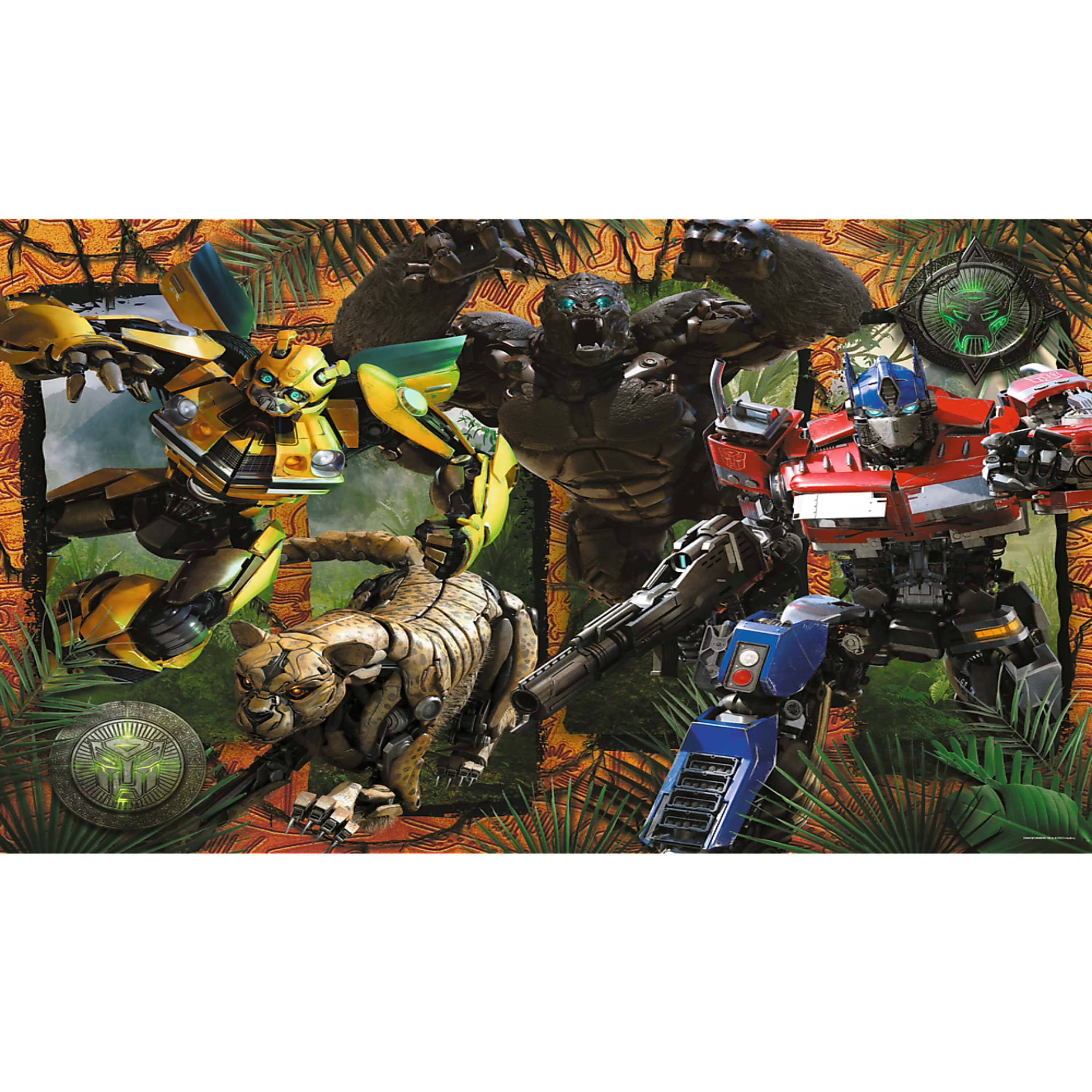 Angle. Trefl - Trefl Red 1000 Piece Puzzle - Transformers - Rise of the Beast.