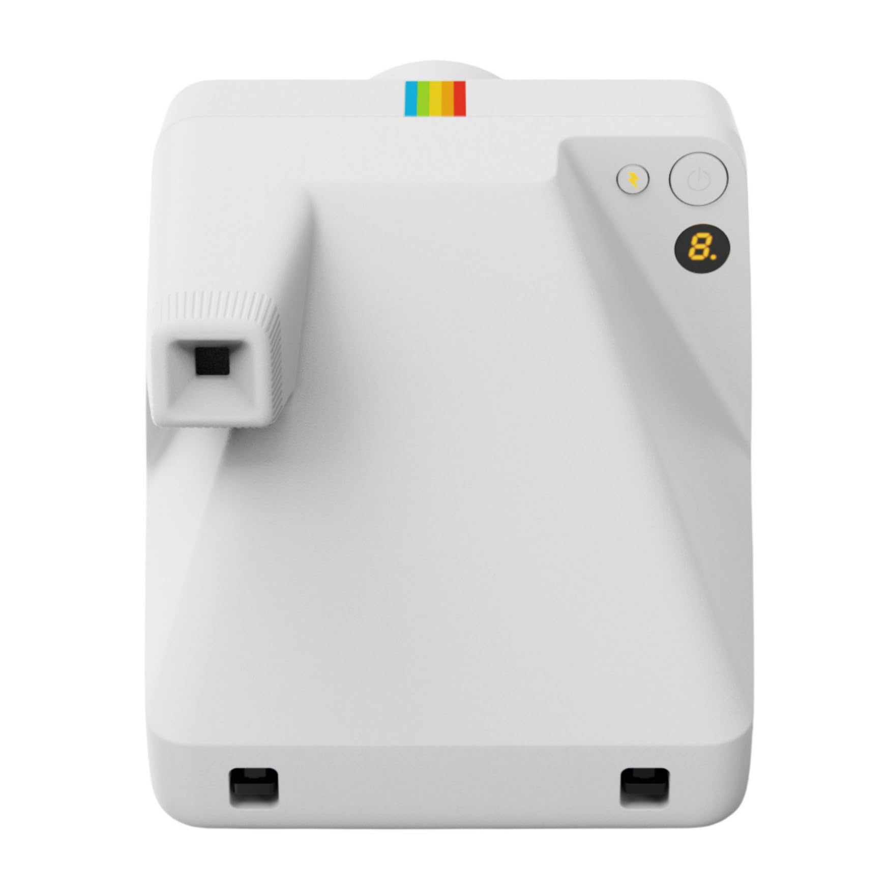 Back. Polaroid - Now Plus Generation 3 White Instant Camera with Color Film Bundle.