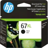 HP - 67XL High-Yield Ink Cartridge - Black - Front_Zoom