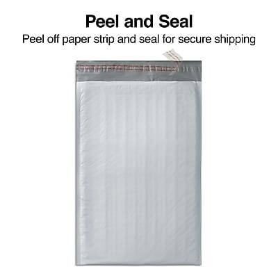 Peel and Seal

Peel off paper strip and seal for secure shipping