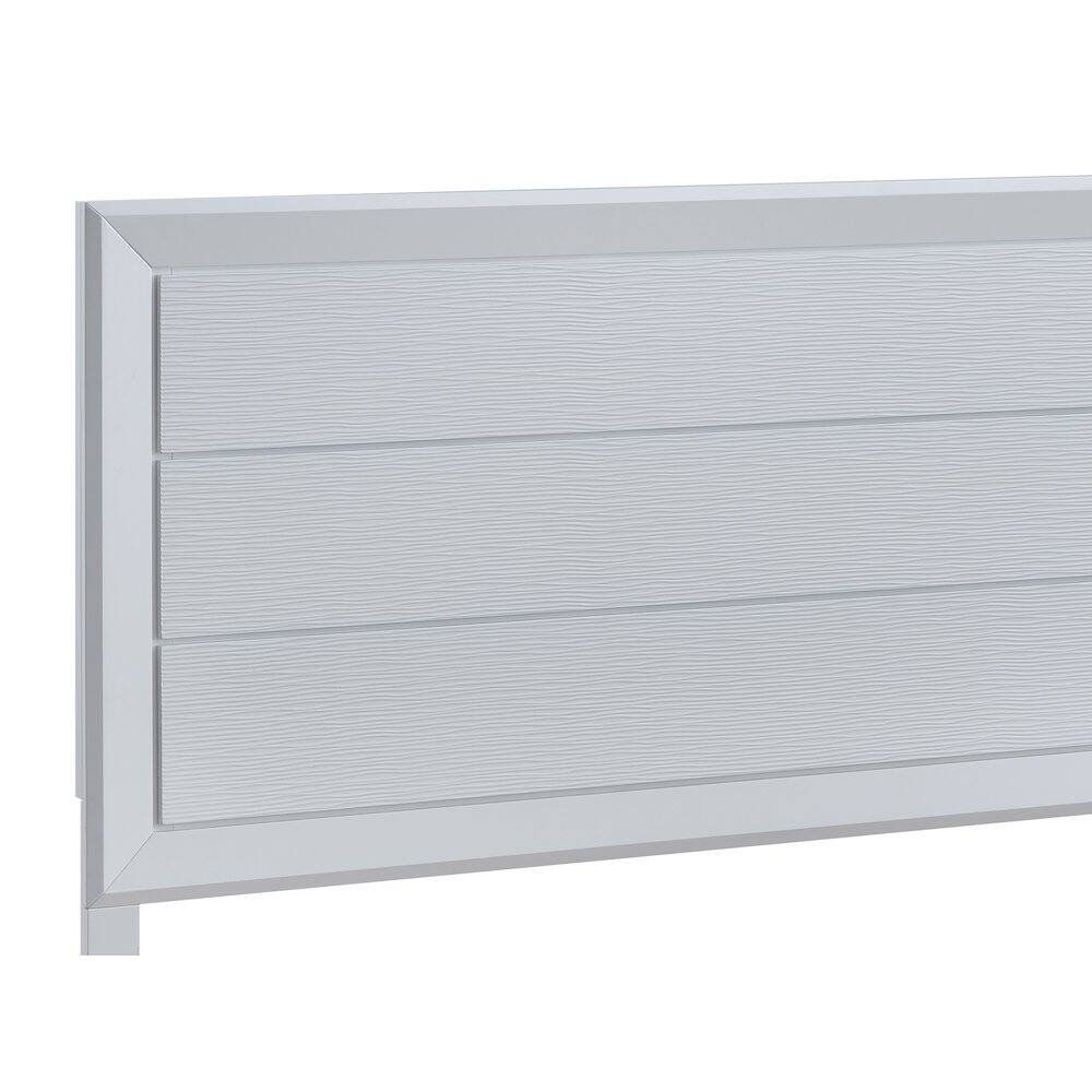 Alt View 1. Glory Furniture - Mars Queen Bed - White.