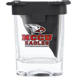 Indigo Falls - North Carolina Central Eagles 10oz. Ice Wedge Glass - Multicolor