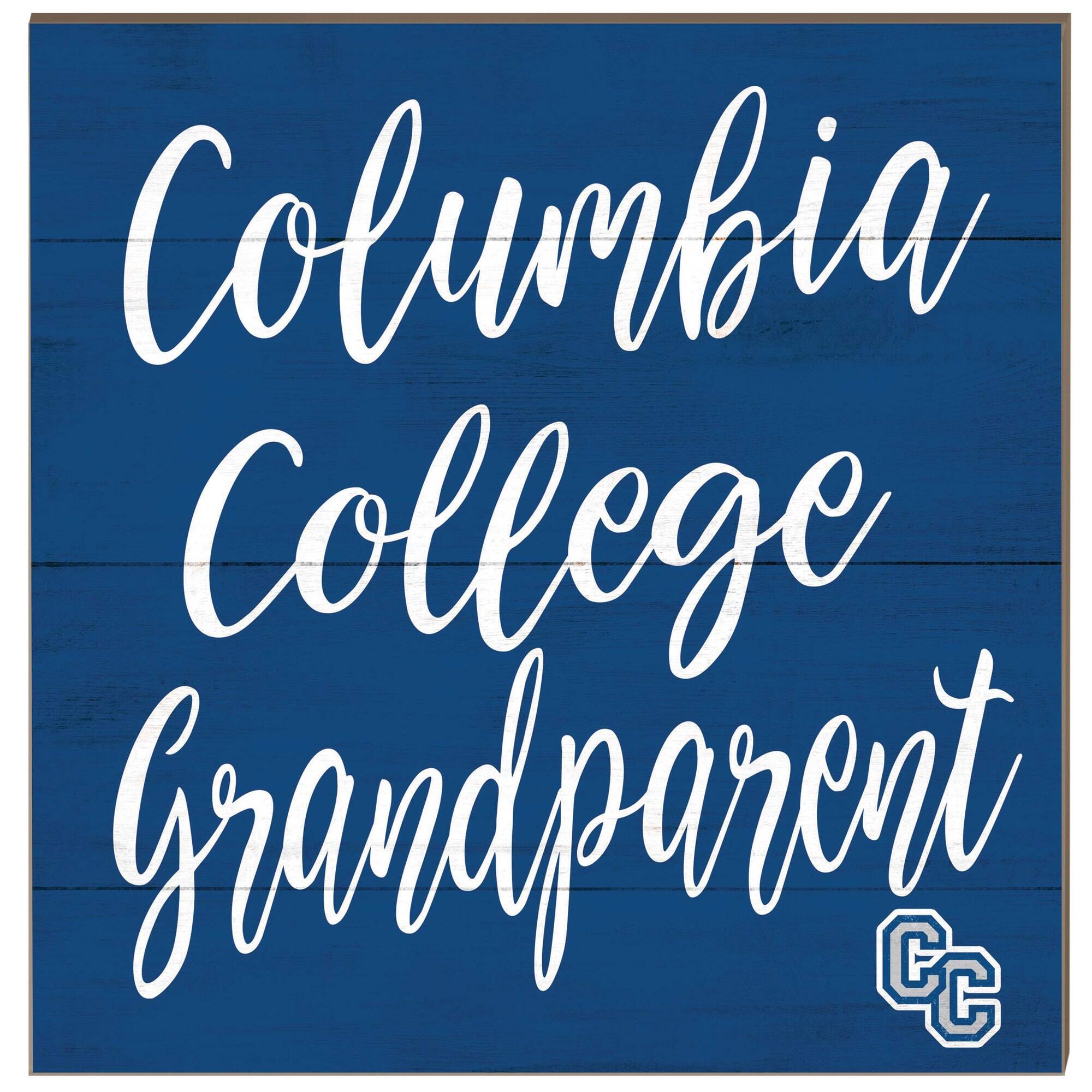 Columbia College of Missouri Cougars 10'' x 10'' Grandparent Plaque