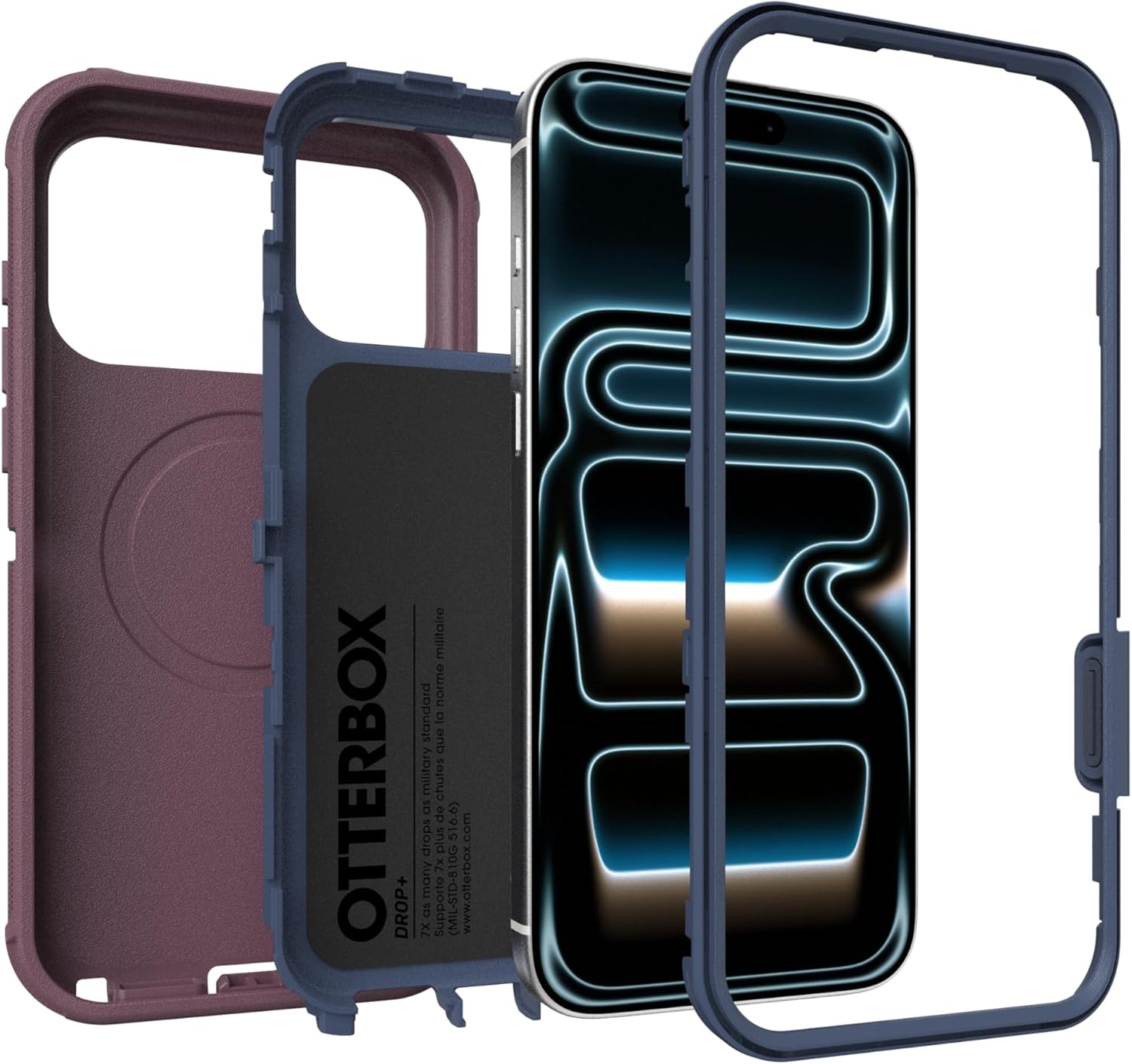 OTTERBOX DROP+  
militaire norme standard la anb miltary chutes us de 6.6) drops plus 51 com A  
many (MIL-STD-810 www.oderbox 7X 6 Supporte
