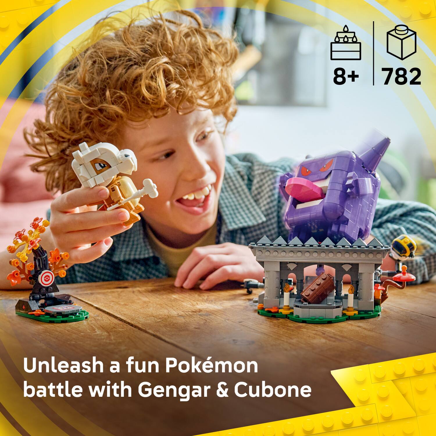 8+ 782 Unleash a fun Pokémon battle with Gengar & Cubone