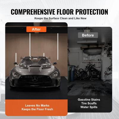 VEVOR Garagevloermat, 2,68 X 6,7 M, Waterdichte Bescherming Tegen Water Sneeuw Regen Modder En Olie Voor Auto S Antislip Robuuste Insluitingsmat Met Tpe Antilekachterkant Gemakkelijk Schoon Te 752994576 VEVOR Garagevloermat, 2,68 X 6,7 M, Waterdichte Bescherming Tegen Water Sneeuw Regen Modder En Olie Voor Auto S Antislip Robuuste Insluitingsmat Met Tpe Antilekachterkant Gemakkelijk Schoon Te 752994576