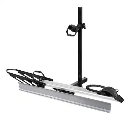 Front. Young Electric - Young Electric Bike Rack Anti-Wobble Hitch Mount for 2" Receiver RV Approved - Black.