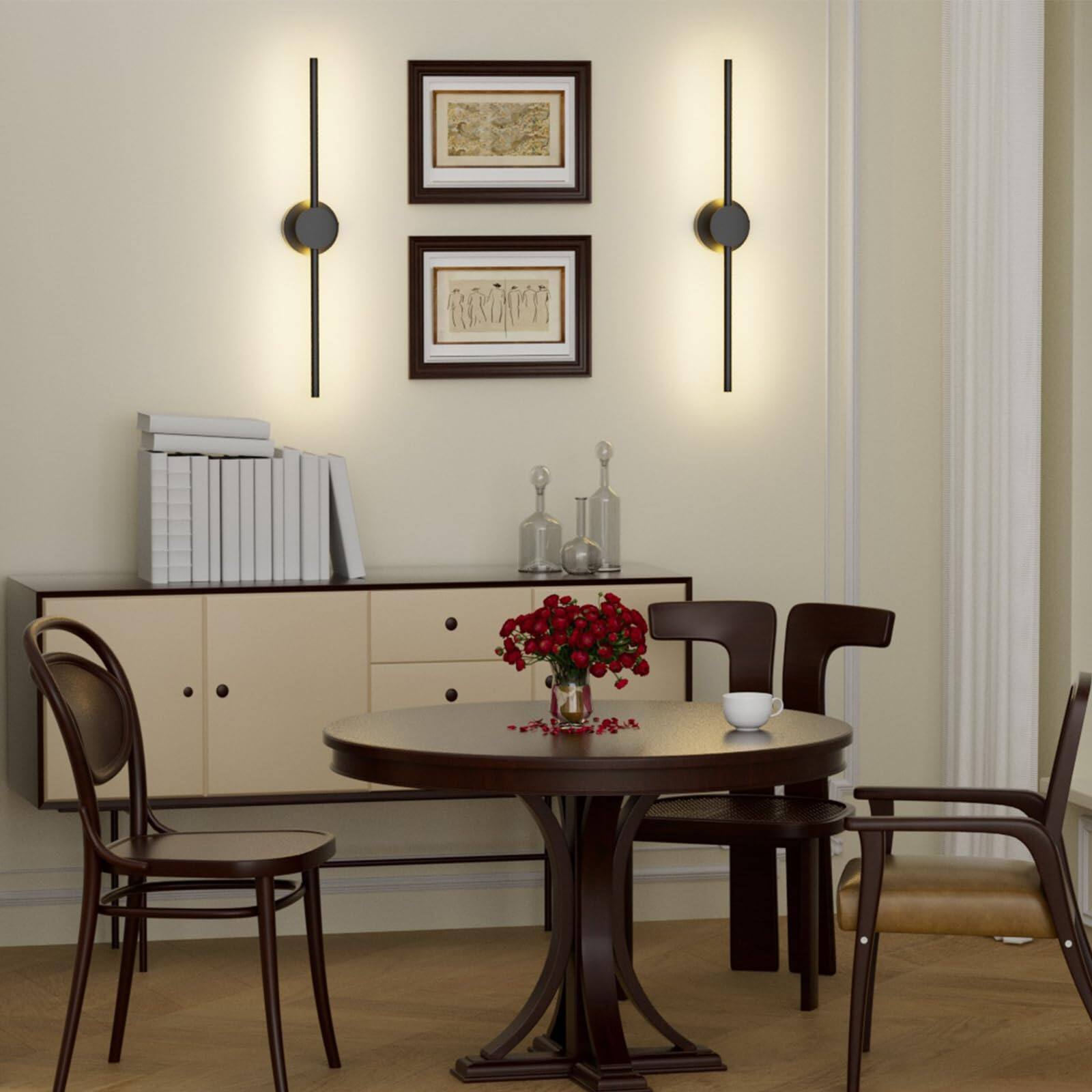 Alt View 5. HM 1810 - Operated Wall Sconces With Remote Control Dimmable Rotatable Lamppost k k Led Modern Wireless Sconce For Li - Gold 1 Pack.