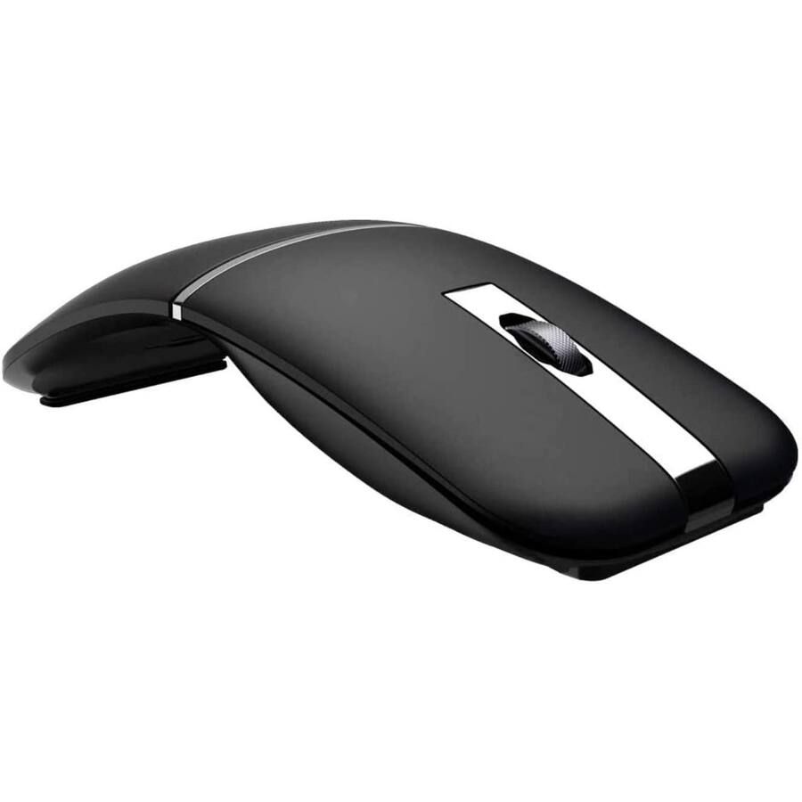 Computer Mouse Rotating Image Cozy Serene Wireless Mouse Silent Black For Laptop Foldable Arc 180 ...