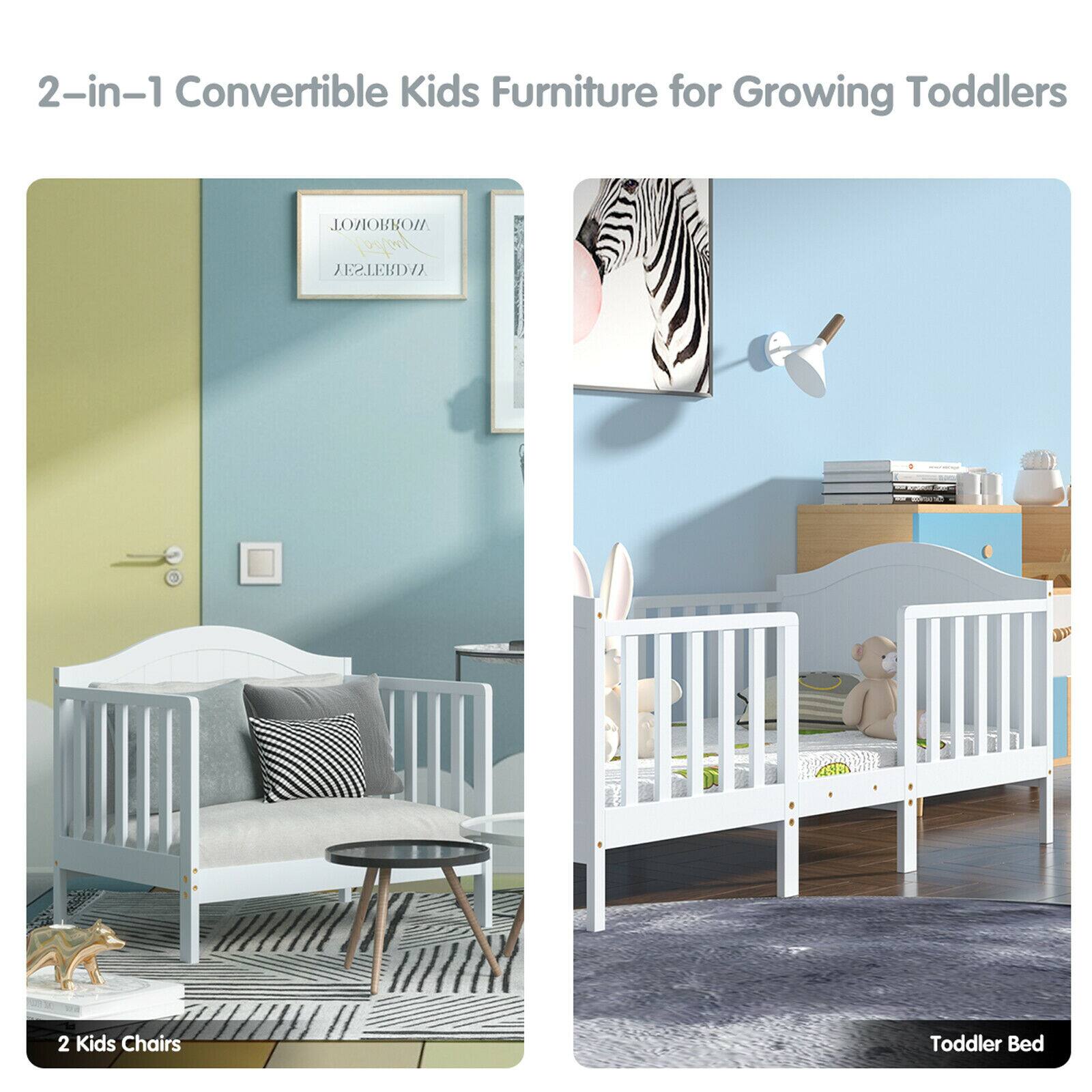 2-in-1 Convertible Kids Furniture for Growing Toddlers

2 Kids Chairs

Toddler Bed
