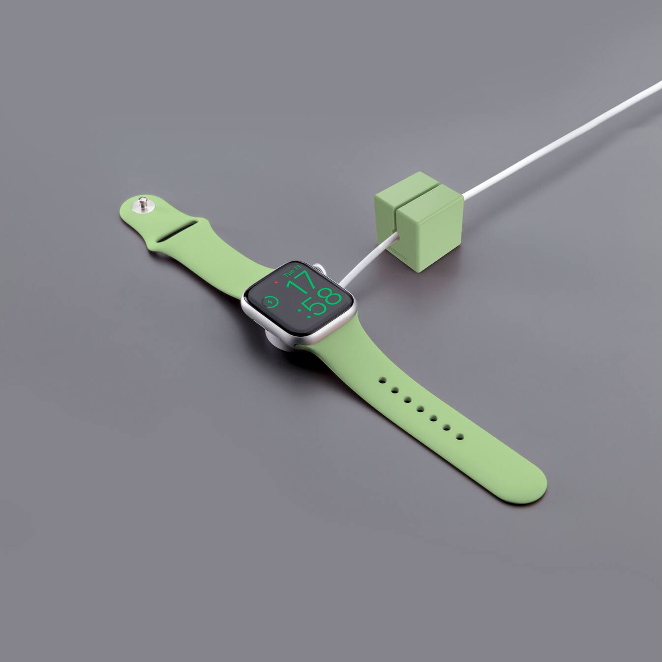 The text on the image is:

"7:58"