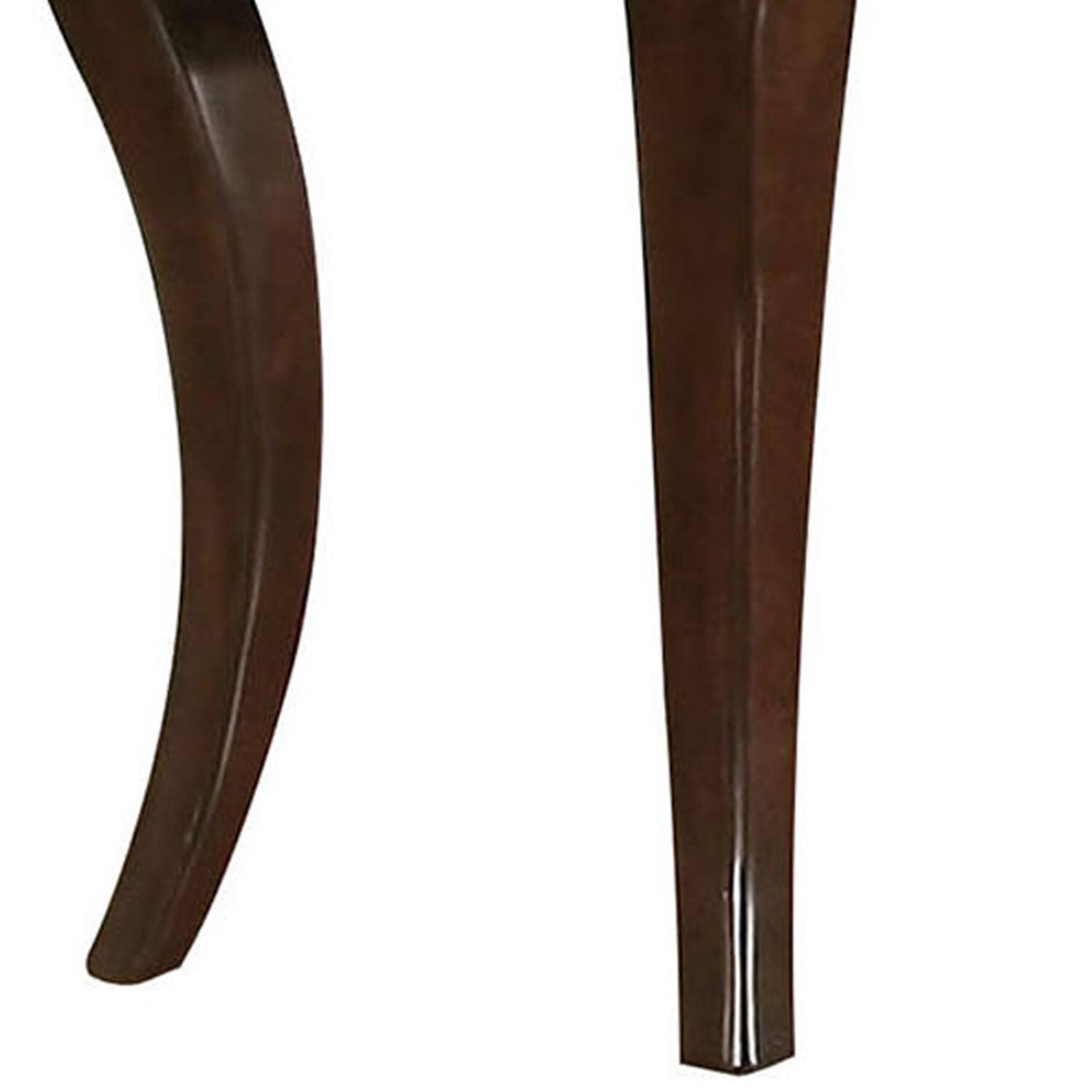 Angle. Manhattan Lane - Transitional Style Wood and Metal Sofa Table with Drawers - Brown.