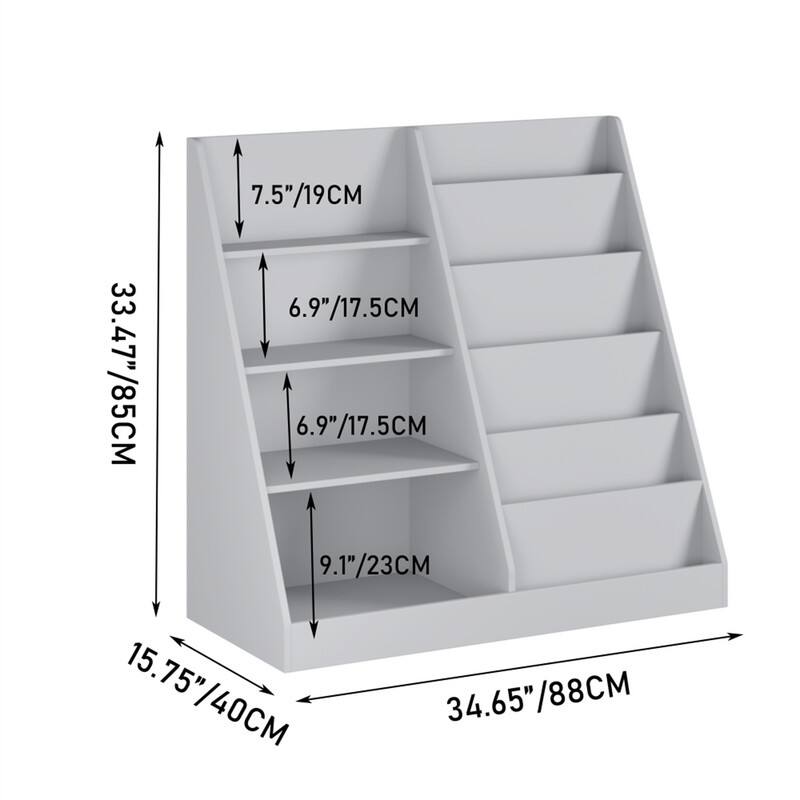 33.47"/85CM  
7.5"/19CM  
6.9"/17.5CM  
6.9"/17.5CM  
9.1"/23CM  
15.75"/40CM  
34.65"/88CM
