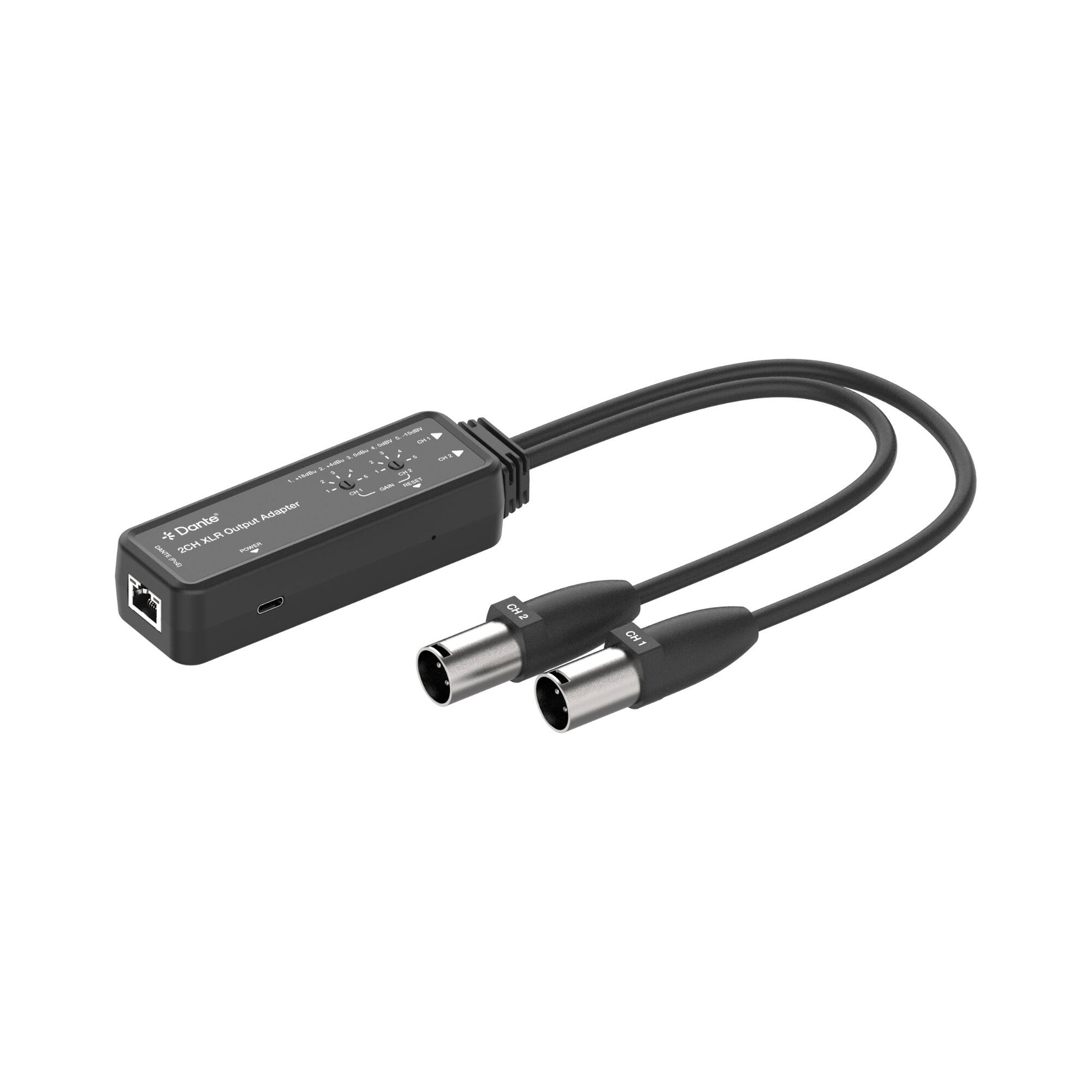 Dante ALR Output Adapter  
2CH