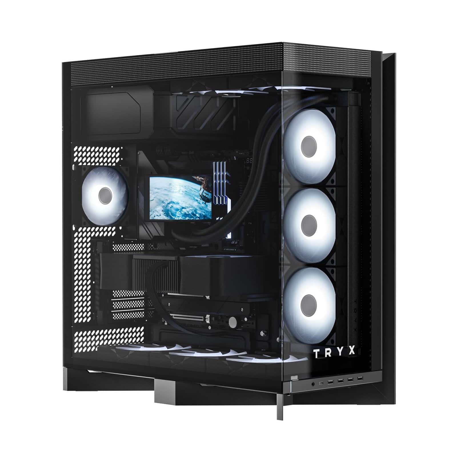 TRYX - cl700nnn0hg0k luca l70 mid-tower e-atx pc case - Black price history on PriceWatchPro