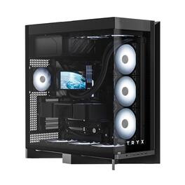 TRYX - cl700nnn0hg0k luca l70 mid-tower e-atx pc case - Black
