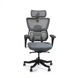 FlexiSpot - C7 Max Series Premium Ergonomic Foam Seat Office Chair - Gray