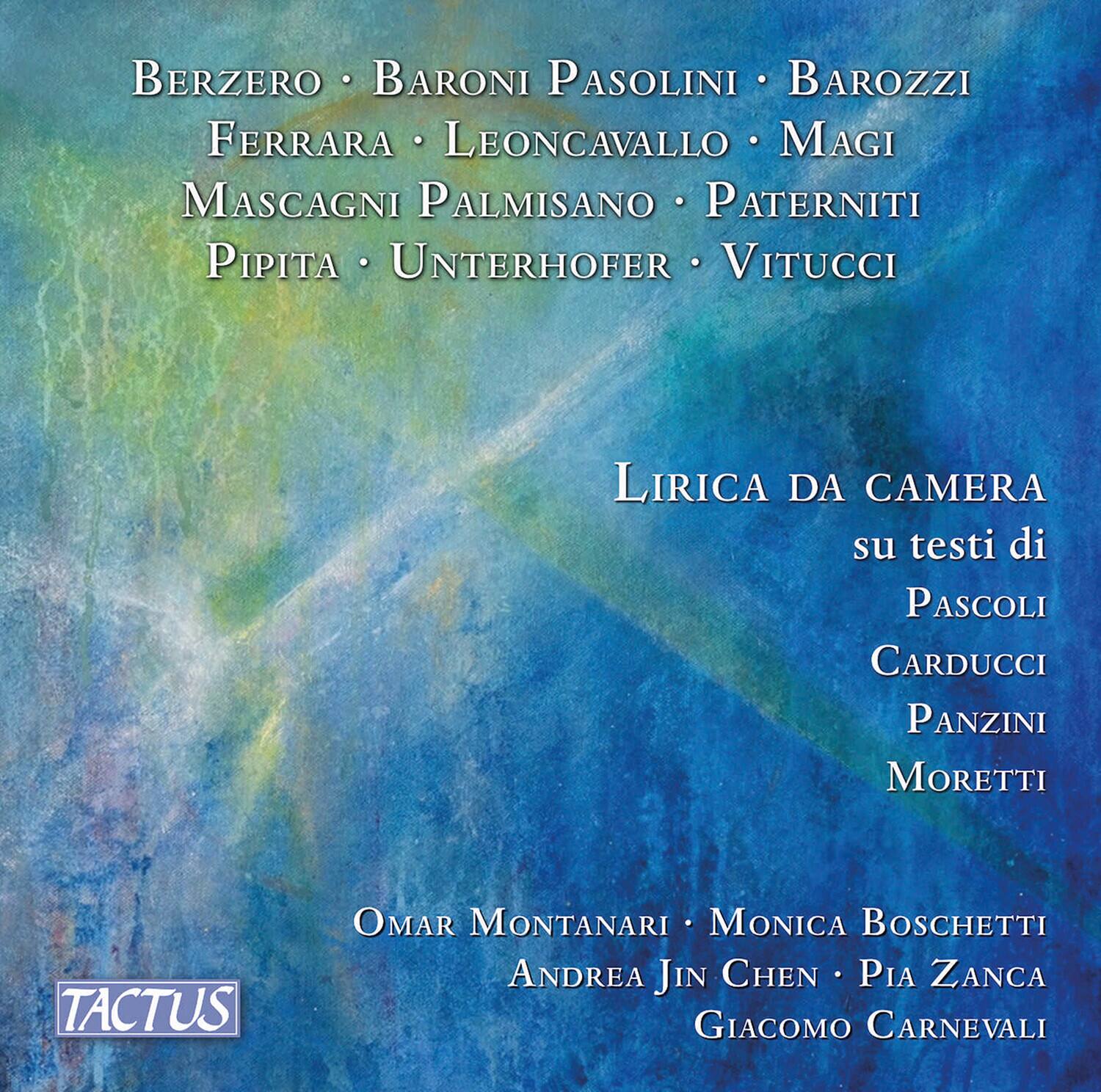 Pia Zanca - Lirica Da Camera Su Testi Di Pascoli Carducci Ti   - COMPACT DISCS [CD]