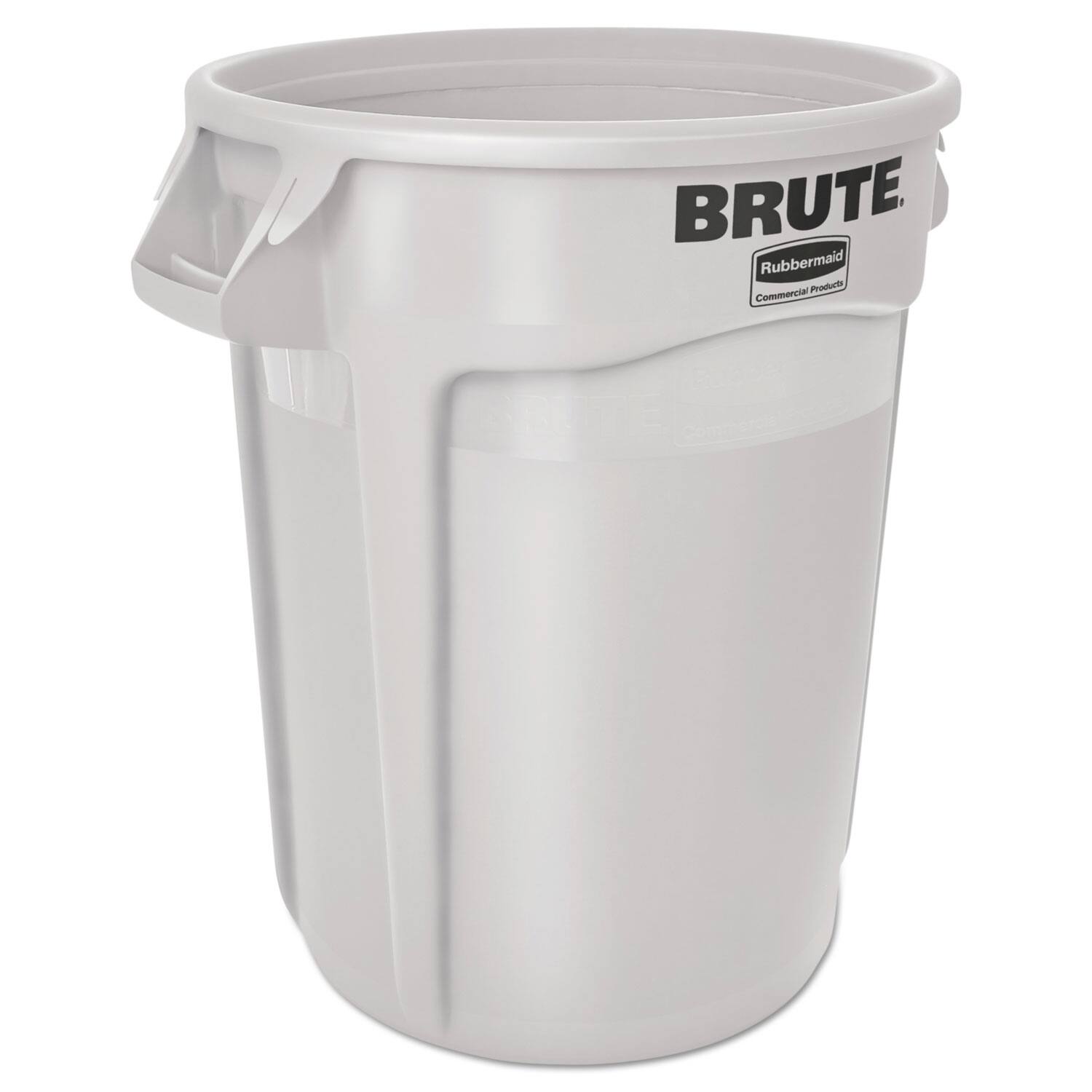 RubberMaid - Vented Round Brute Container, 10 gal, Plastic, White price history on PriceWatchPro