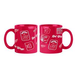 Logo Brands - Detroit Wings 2-Pack 15oz. Color Mug Set - Red