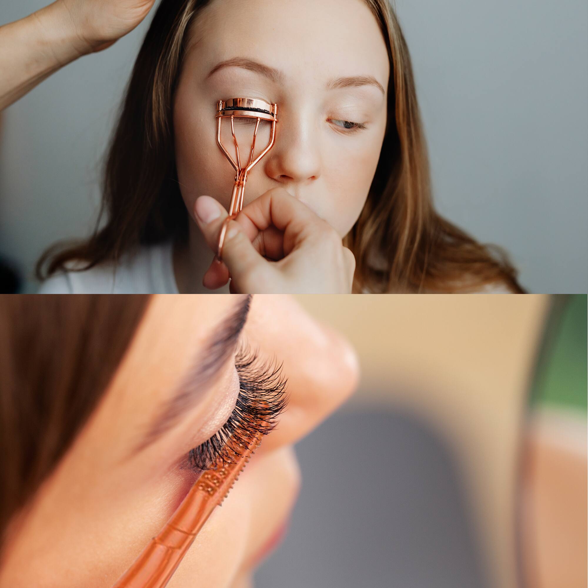 Left. Pursonic - Pursonic Salon Grade Eyelash Curler & Heated Eyelash Curler With Comb Bundle - Multicolor.