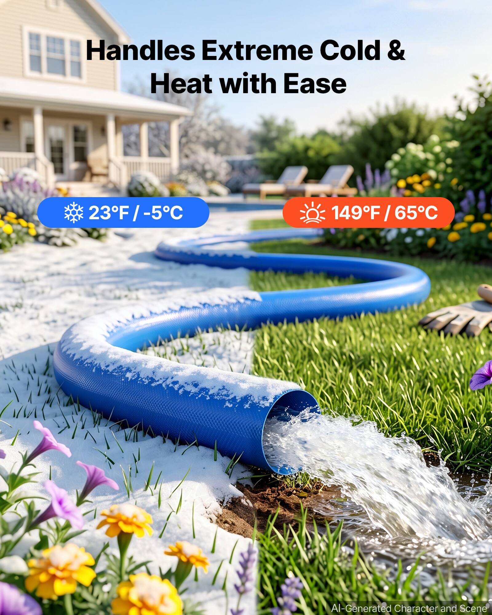 Handles Extreme Cold & Heat with Ease

23°F / -5°C

149°F / 65°C

AI-Generated Character and Scene