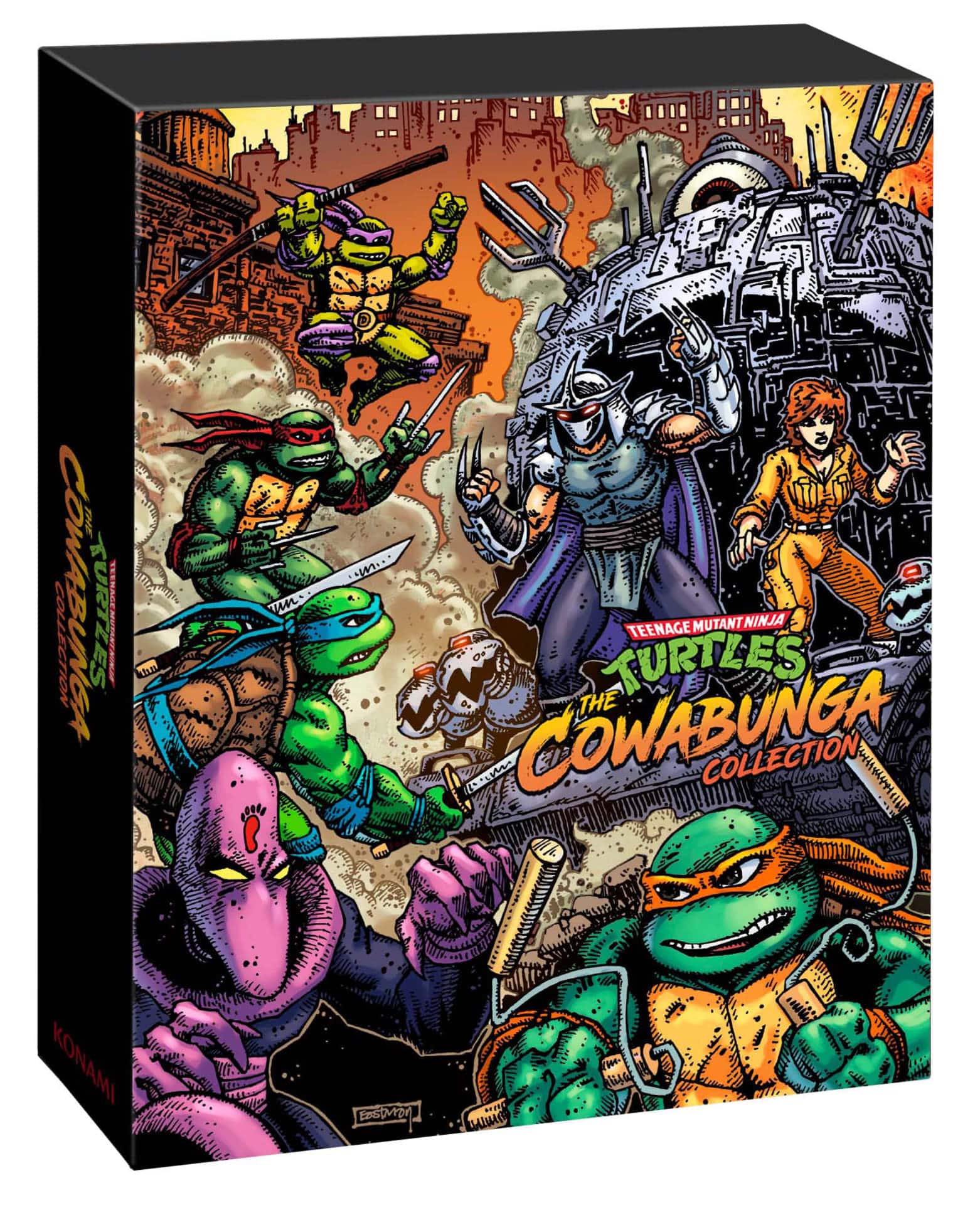 Front. Konami - Teenage Mutant Ninja Turtles: The Cowabunga Collection.