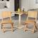 Back. Costway - 2 PCS Folding Patio Chairs with Inclined Backrest Teak Wood Outdoor Dining Chairs - Natural.