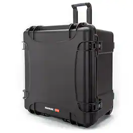 NANUK - Wheeled Series 970 Lightweight NK-7 Resin Waterproof Hard Case without Foam Insert, Black