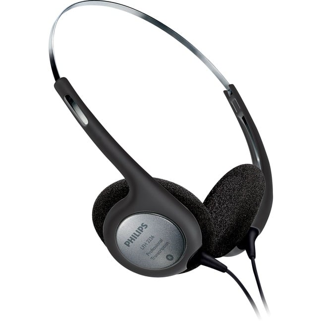 Philips - LFH2236 Binaural Headphone - Wired Connectivity - Stereo - Over-the-head - Unknown