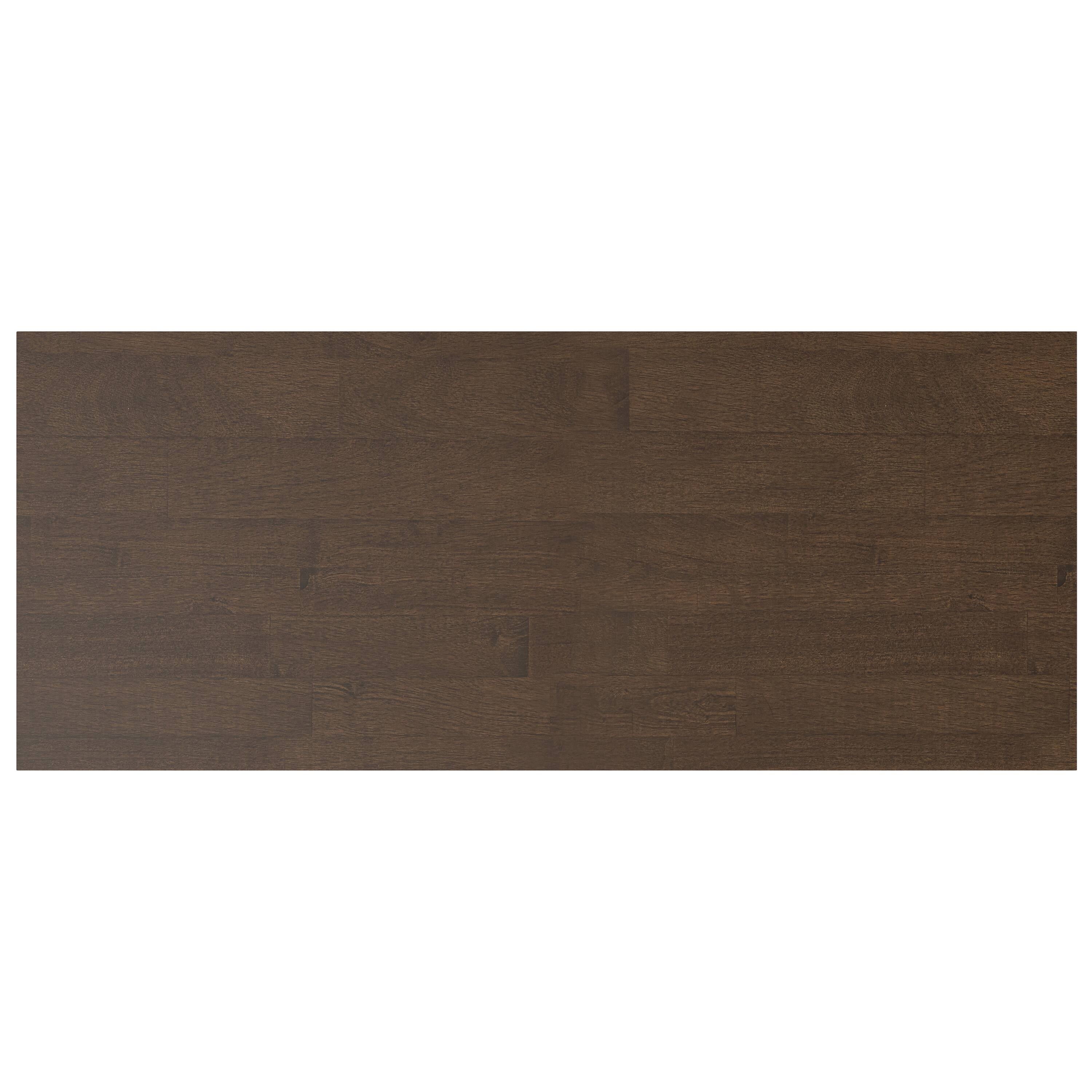 Alt View 2. Simpli Home - Banting SOLID HARDWOOD Modern Industrial 48 inch Wide Small Desk in Walnut Brown - Walnut Brown.