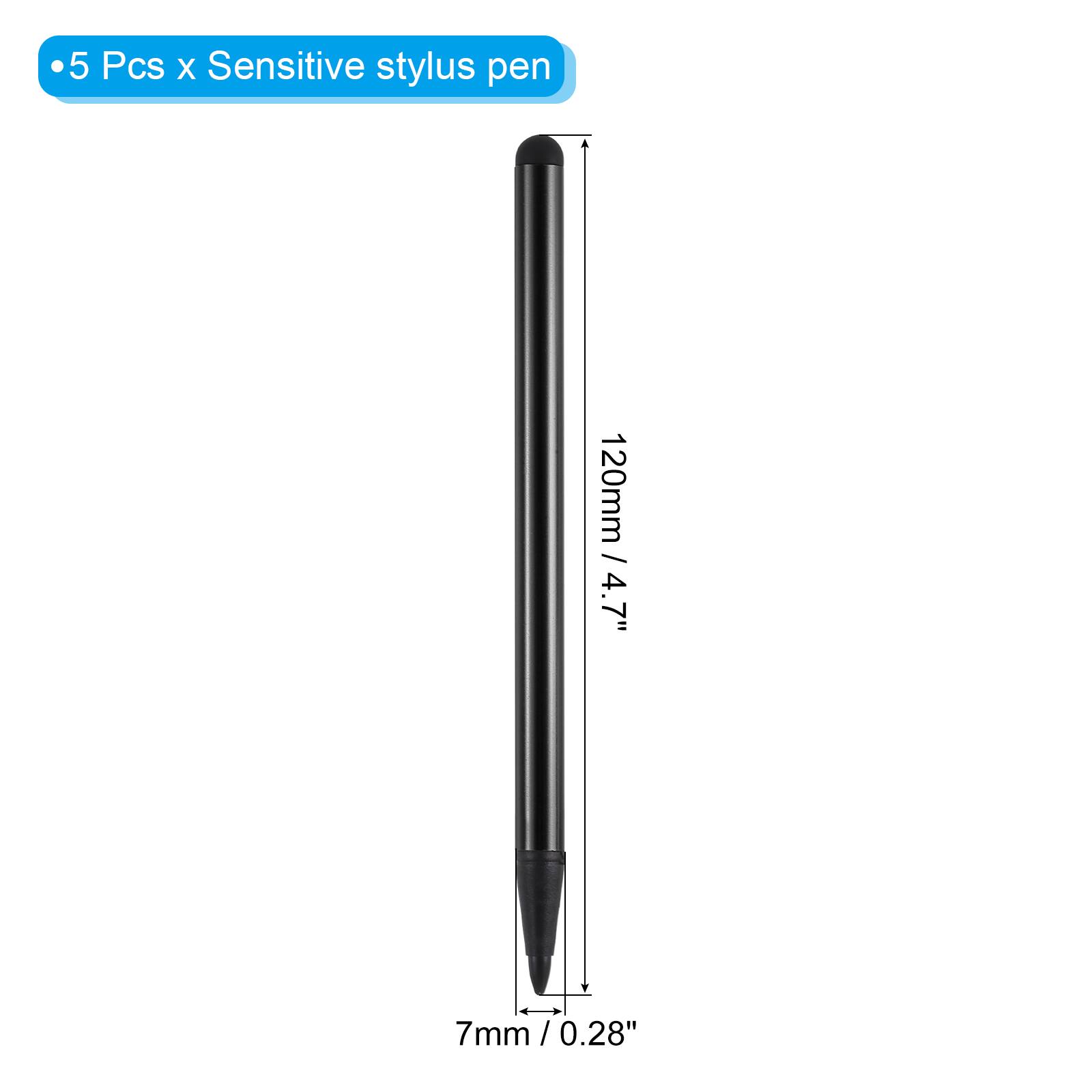 5 Pcs x Sensitive stylus pen  
120mm / 4.7"  
7mm / 0.28"