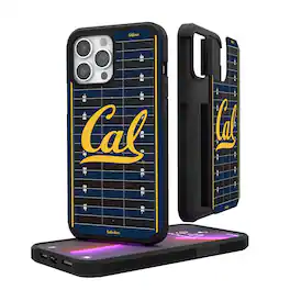 Keyscaper - NCAA - Cal Bears Field iPhone Rugged Case - 15 - Multicolor