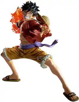 PopMarket - Banpresto - One Piece - Maximatic Plus - Monkey D. Luffy II Statue - COLLECTIBLES - Multicolor