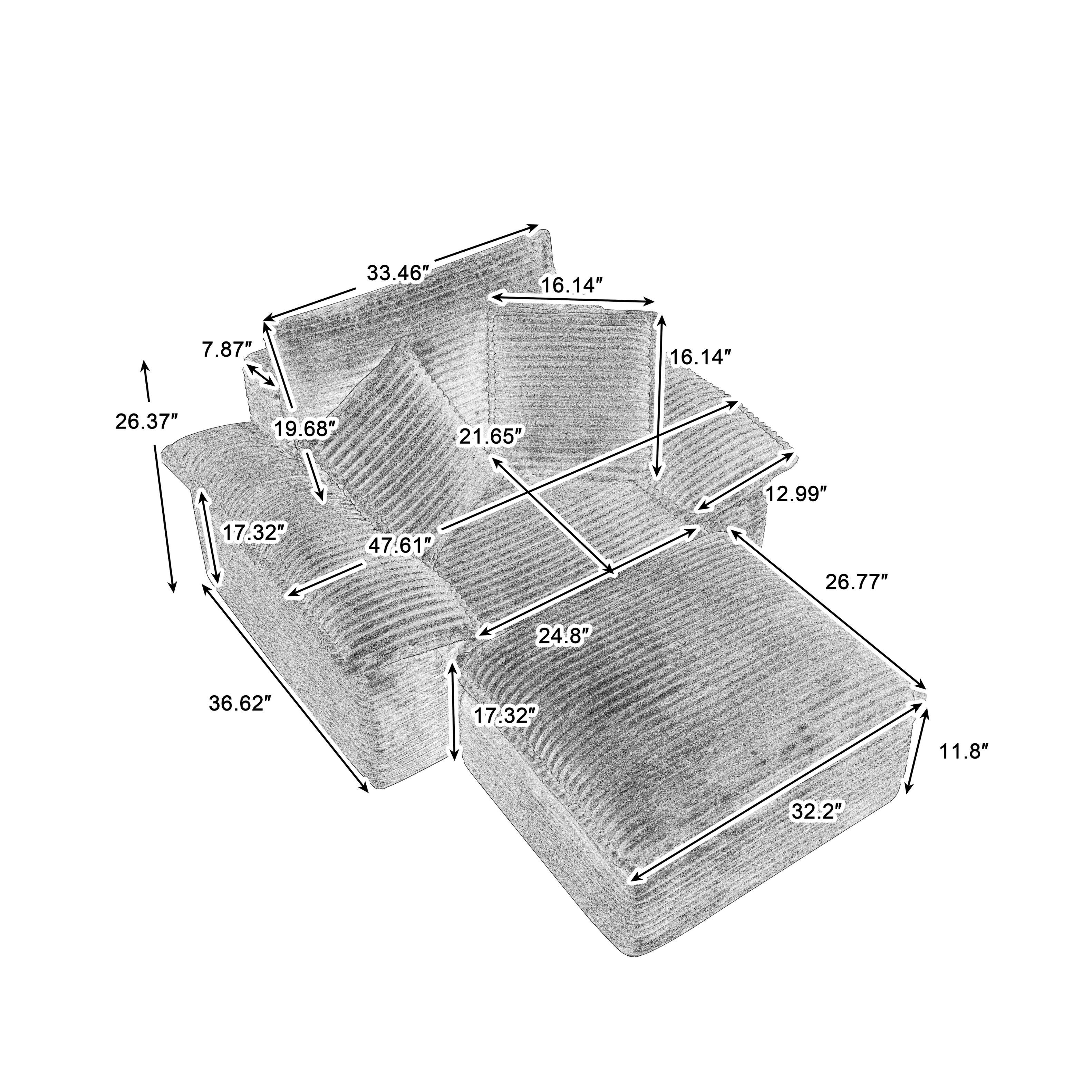33.46" 16.14" 7.87" 16.14" 26.37" 19.68" 21.65" 12.99" 17.32" 47.61" 26.77" 24.8" 36.62" 17.32" 11.8" 32.2"