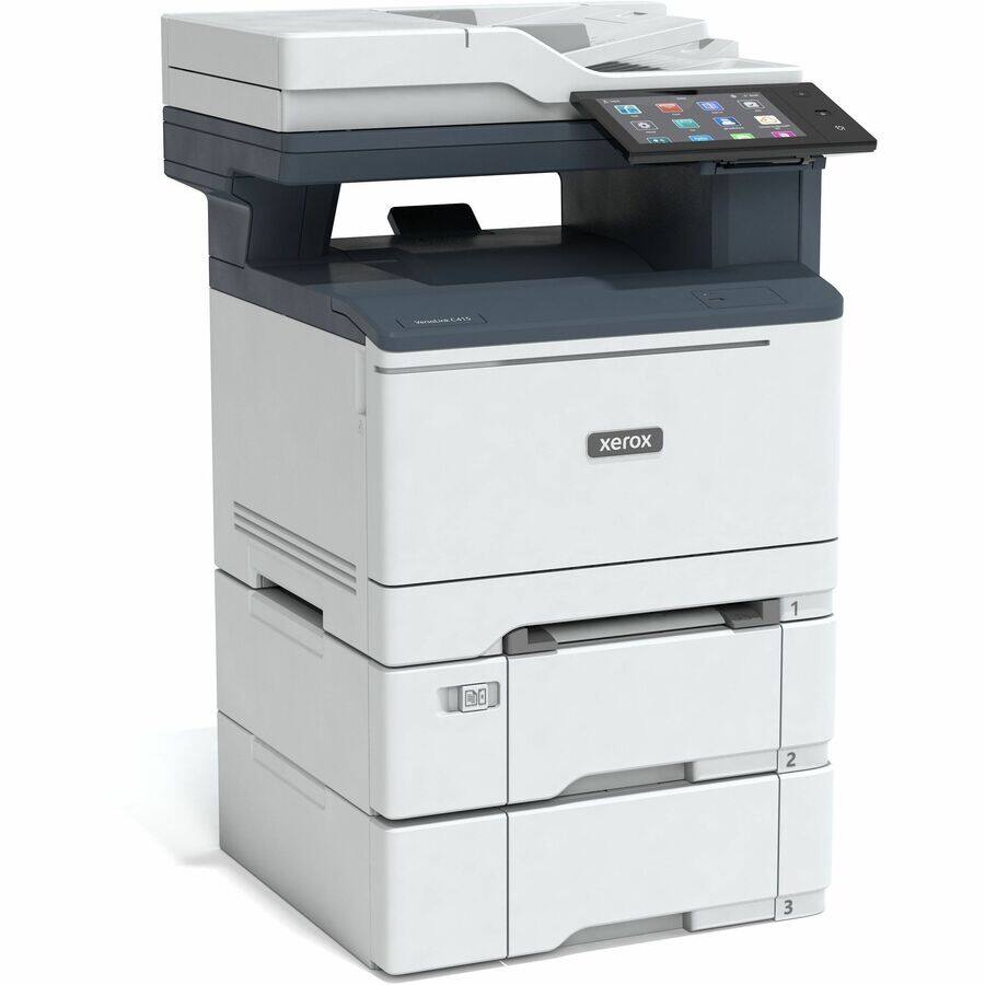 Alt View 5. Xerox - Xerox VersaLink C415 Color Multifunction Printer, Up To 42ppm, Duplex, TAA Compliant - Copier/Email/Fax/Printer/Scanner - Color.