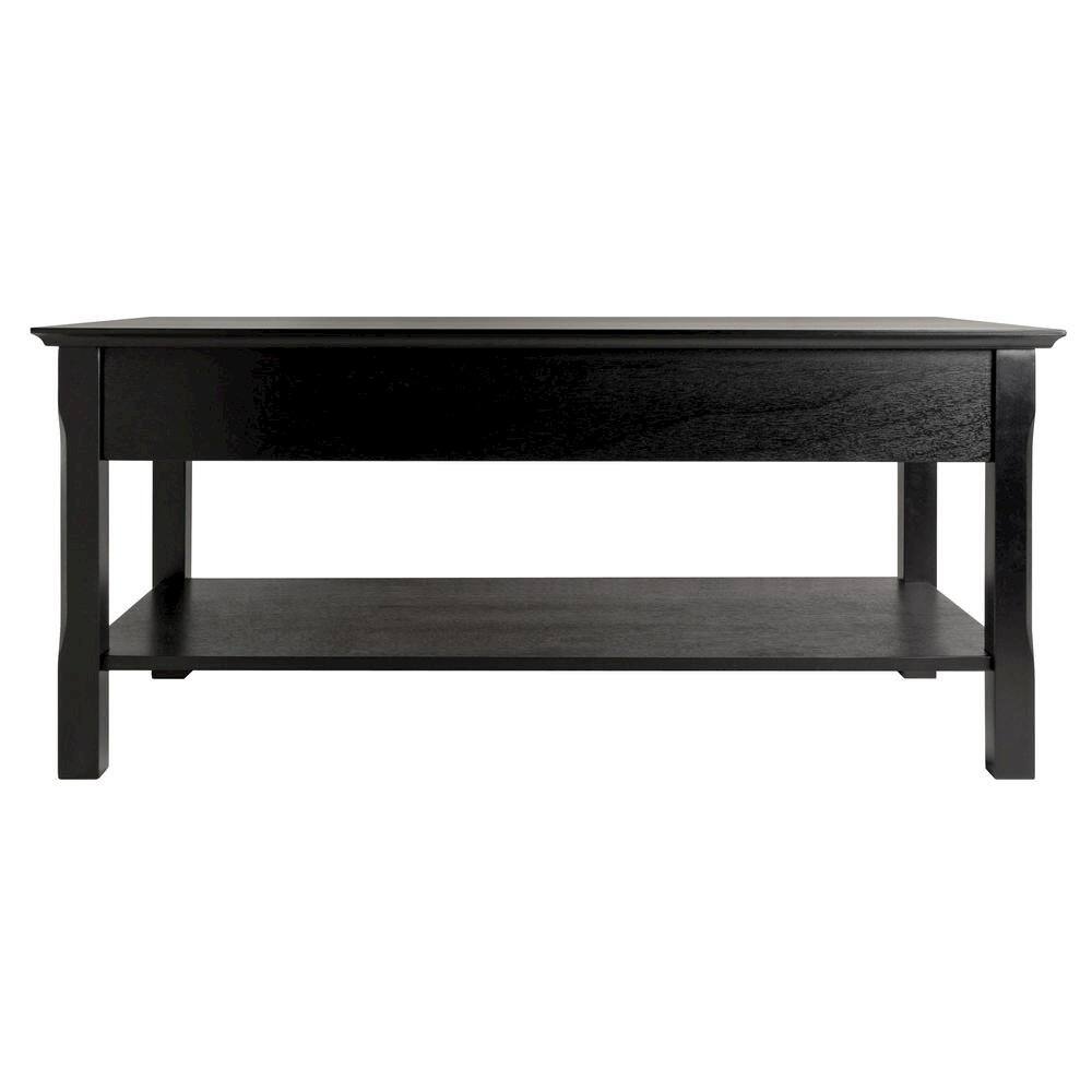 Left. FurniFact - Coffee Table - Black.