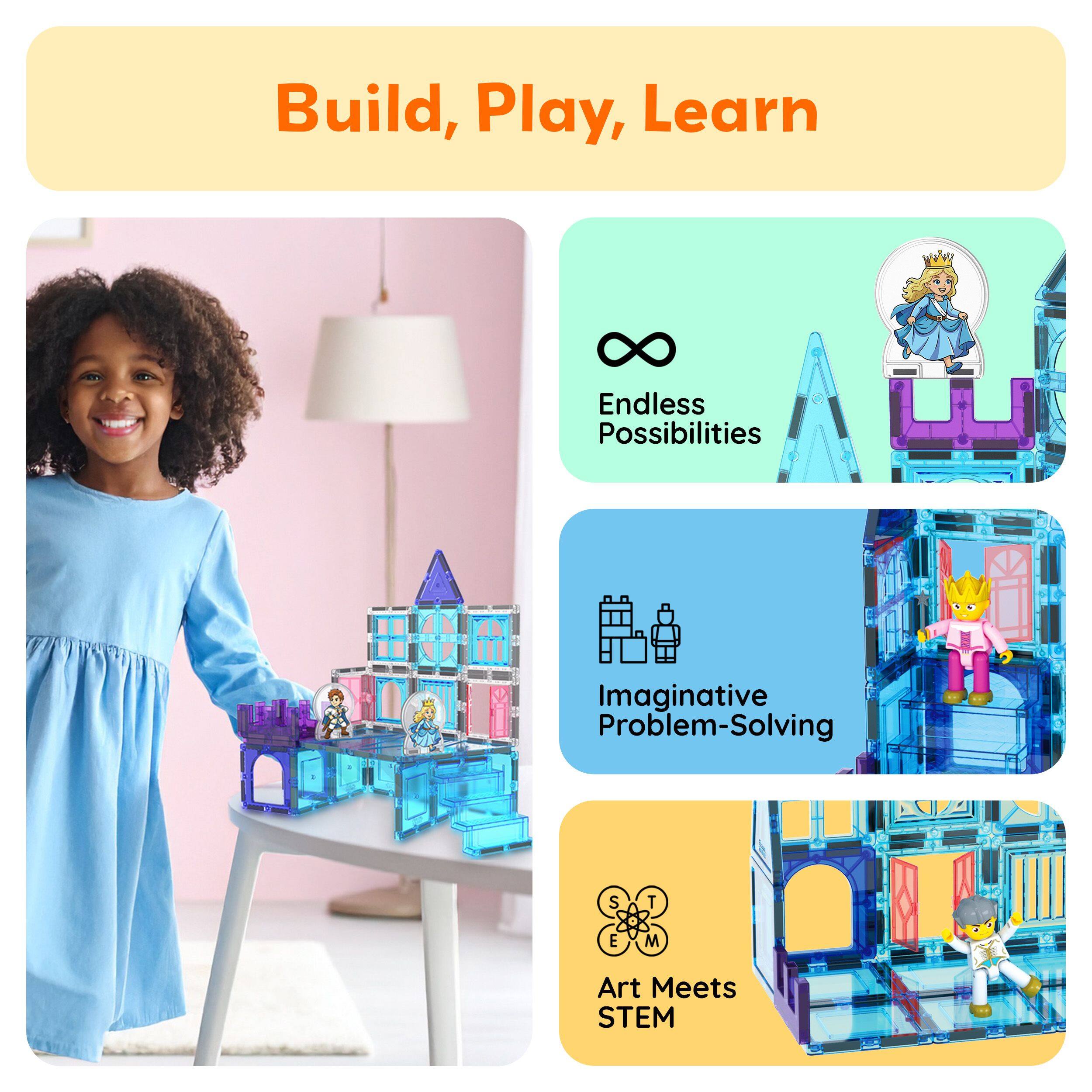 Build, Play, Learn

- Endless Possibilities
- Imaginative Problem-Solving
- Art Meets STEM
