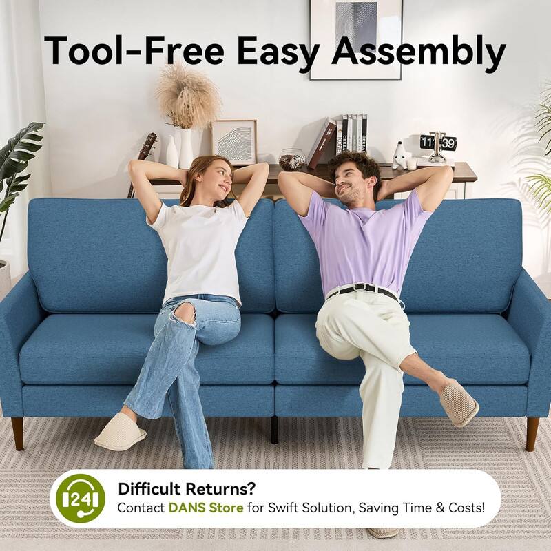 Tool-Free Easy Assembly

Difficult Returns?  
Contact DANS Store for Swift Solution, Saving Time & Costs!