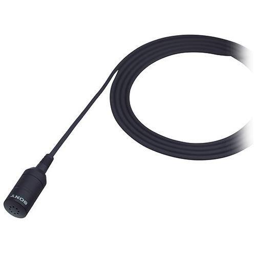 Alt View 1. Sony - Sony ECM-55B Omnidirectional Lavalier Microphone with XLR Output + More - Black.